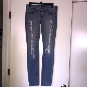 size 28 Bebe mid ride jeans